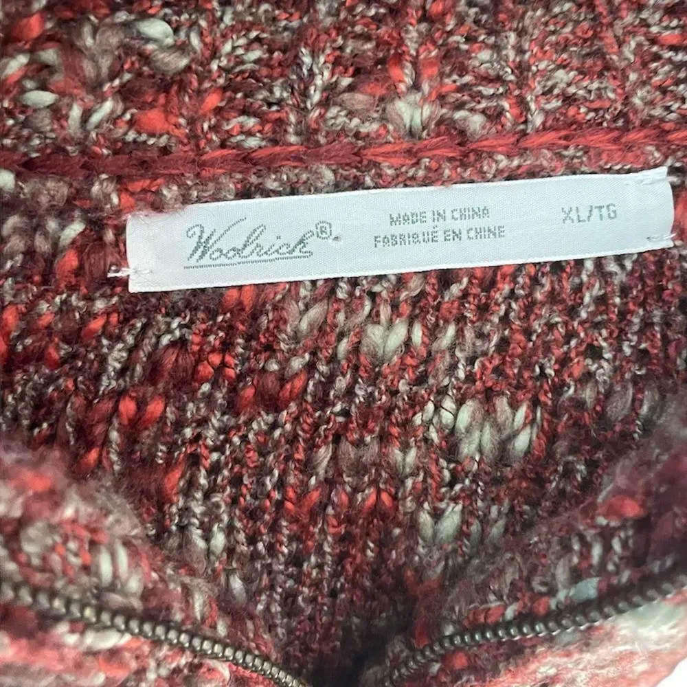 Woolrich | Womens Marled Quarter Zip Sweater - Picture 7 of 7